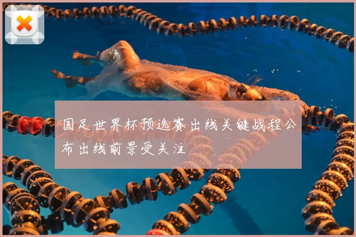 国足世界杯预选赛出线关键战程公布出线前景受关注
